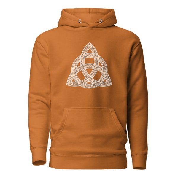 Trinity Knot | Irish Celtic Heritage | Light | Unisex Hoodie
