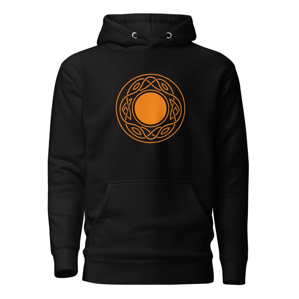 Celtic Moon Hoodie | Irish Heritage | Camino de Santiago