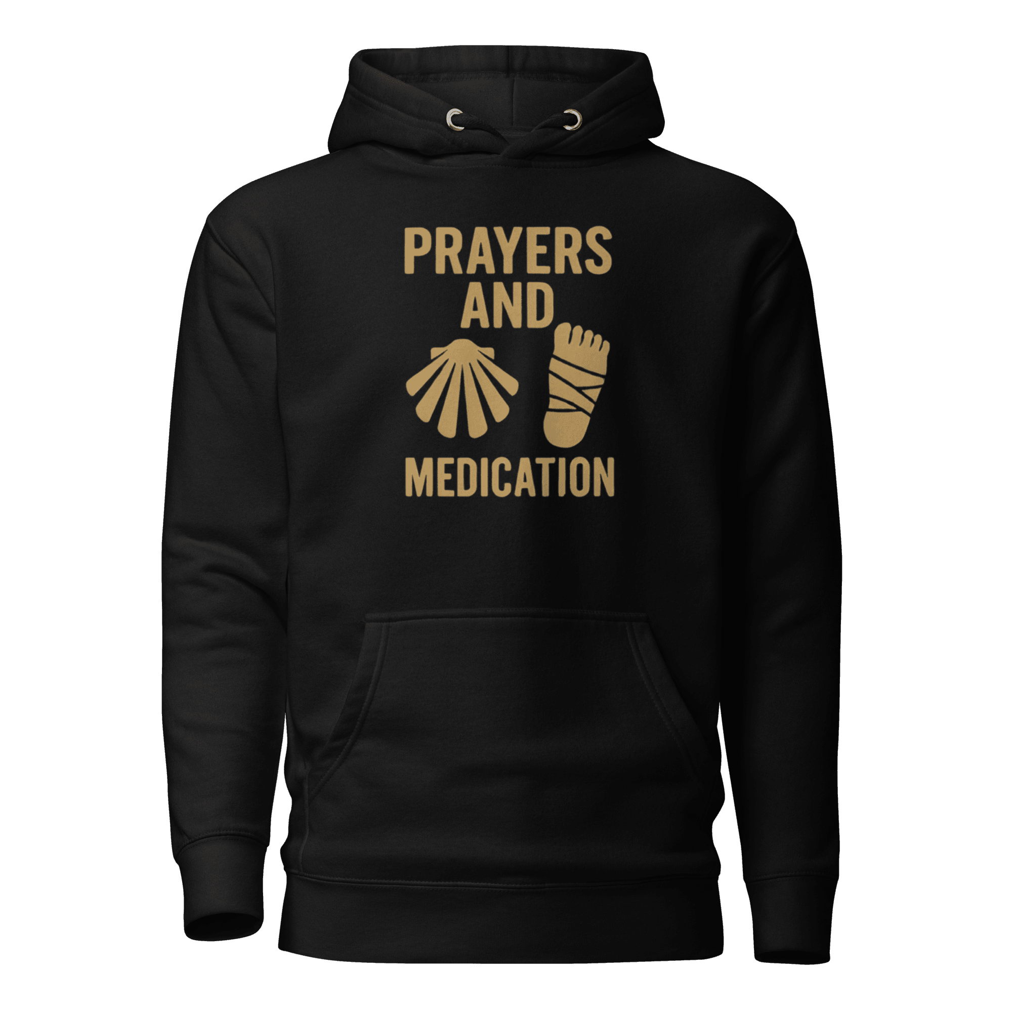 Prayers And Medication | Unisex Hoodie - Image 1