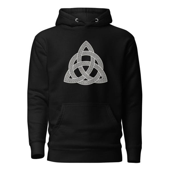 Trinity Knot | Irish Celtic Heritage | Light | Unisex Hoodie