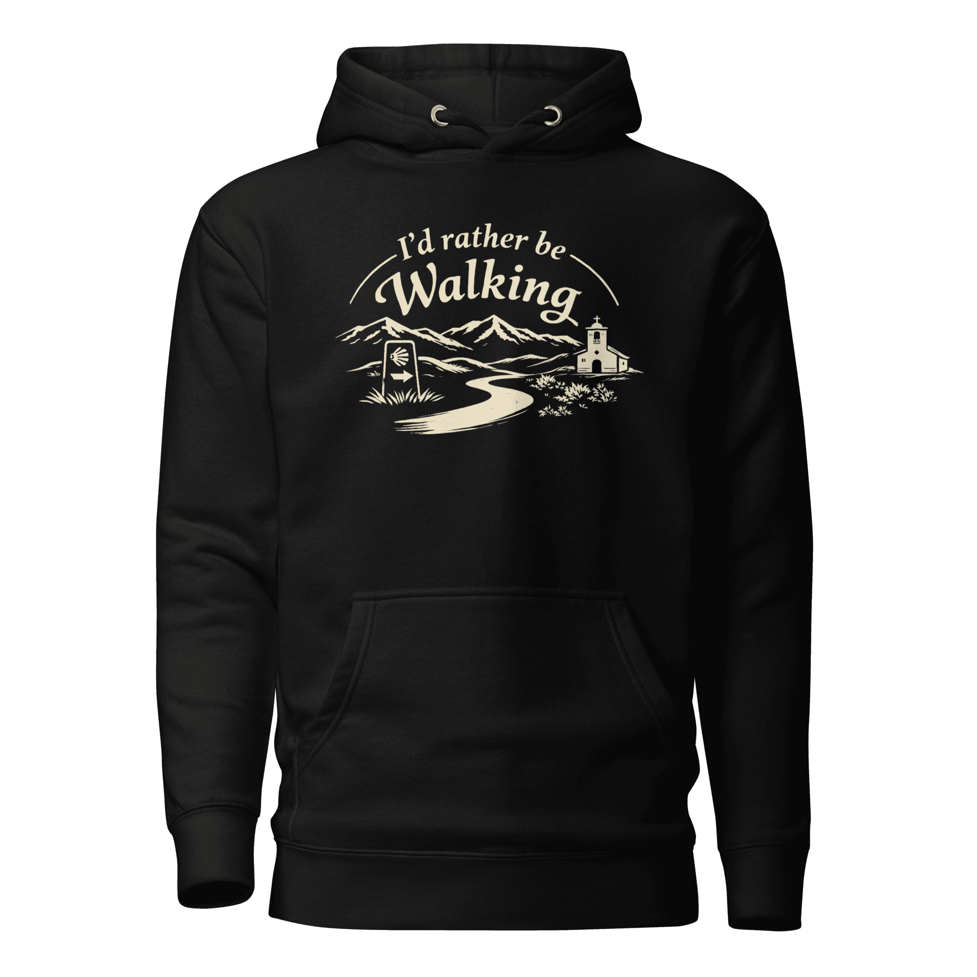 I’d rather be Walking | Unisex Hoodie - Image 2