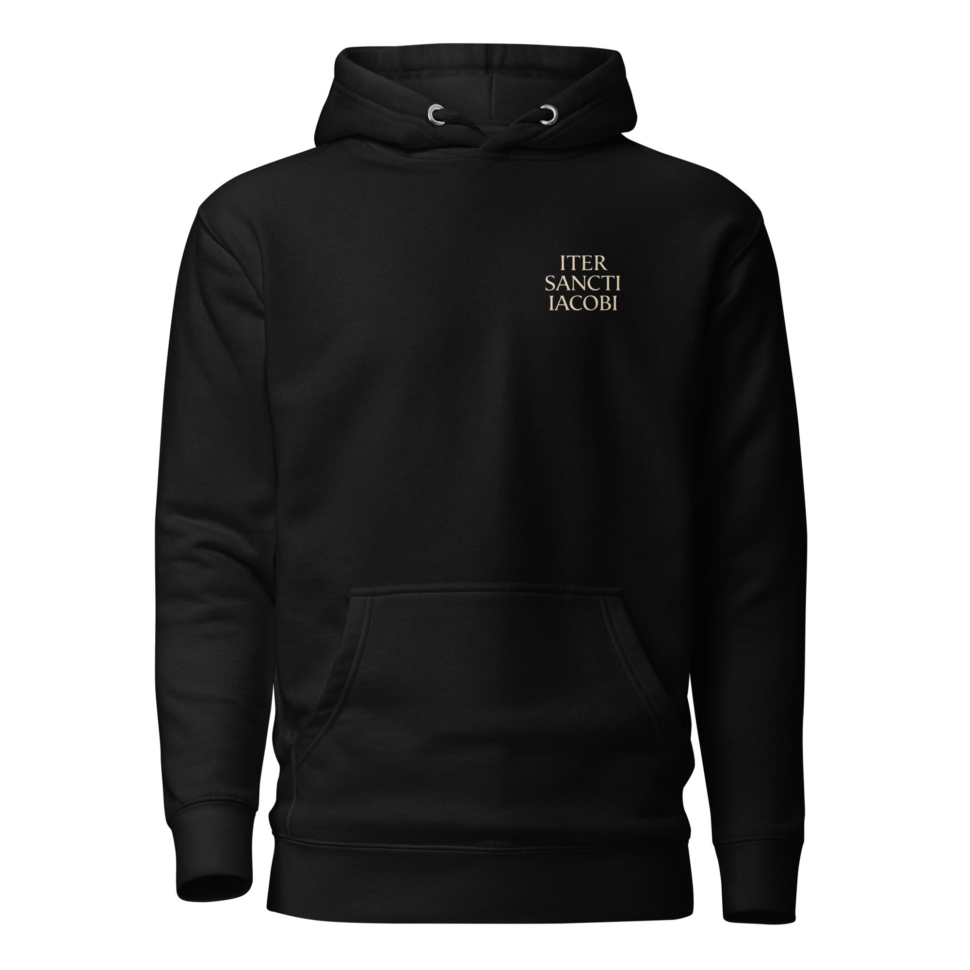 Iter Sancti Iacobi | Small Light | Unisex Hoodie - Image 2