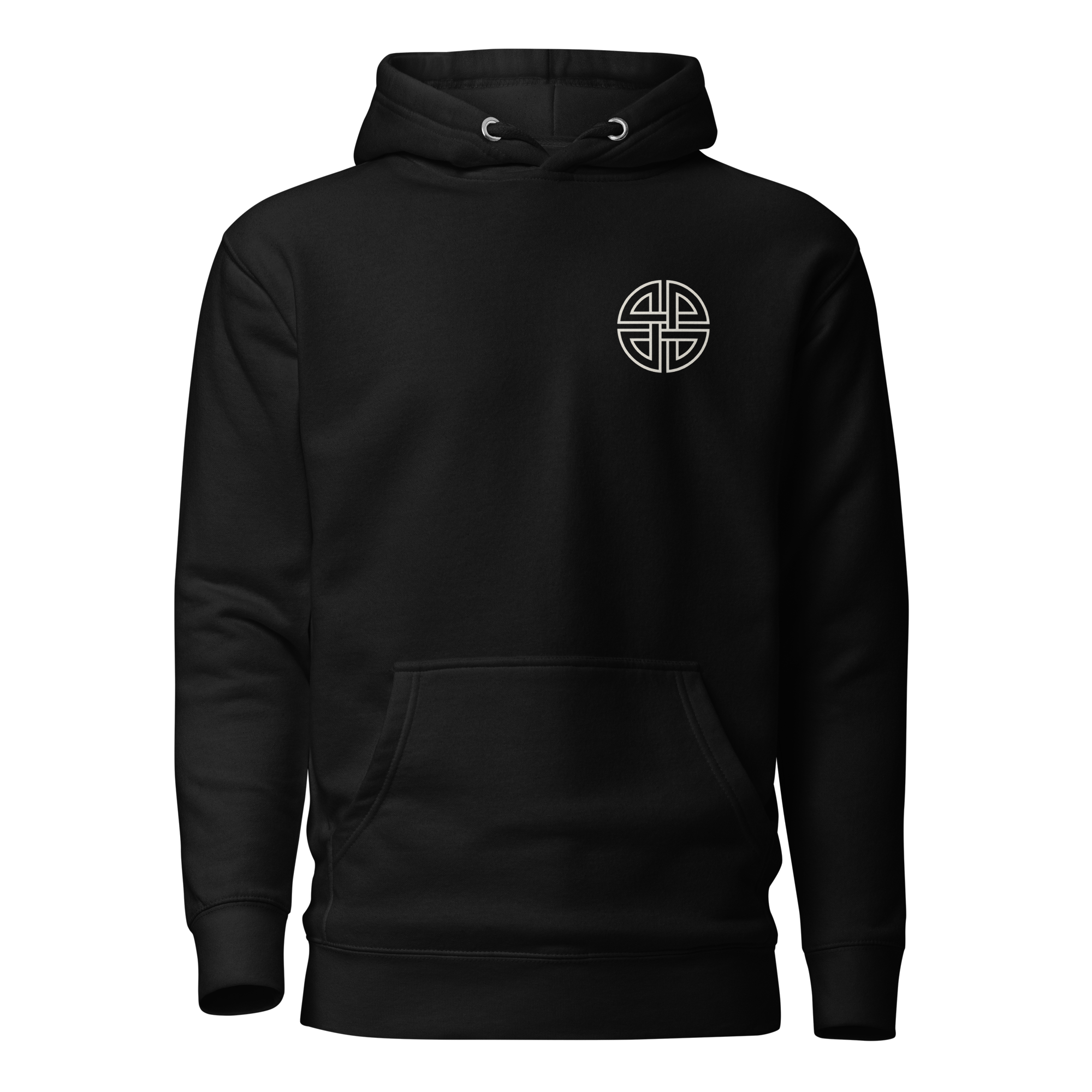 Shield Knot | Small Light | Unisex Hoodie - Image 2