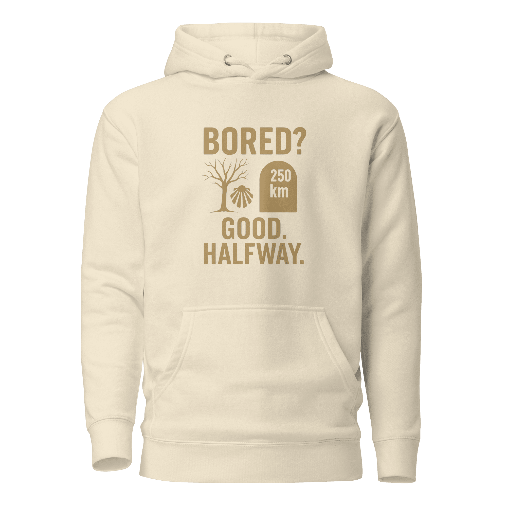 Bored? Good. Halfway. | Unisex Hoodie - Image 9