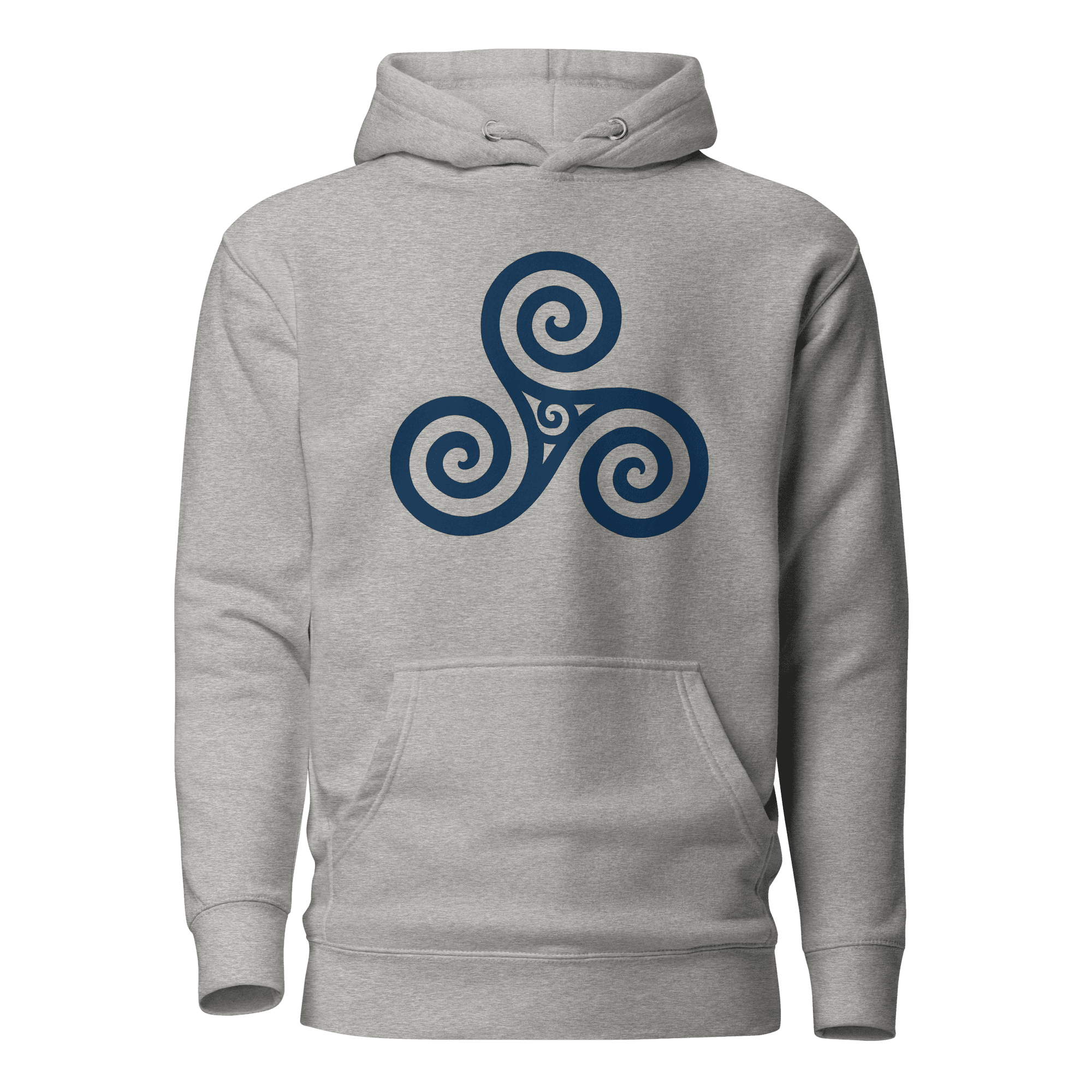Trisquel Symbol | Galician Celtic Heritage | Unisex Hoodie - Image 4