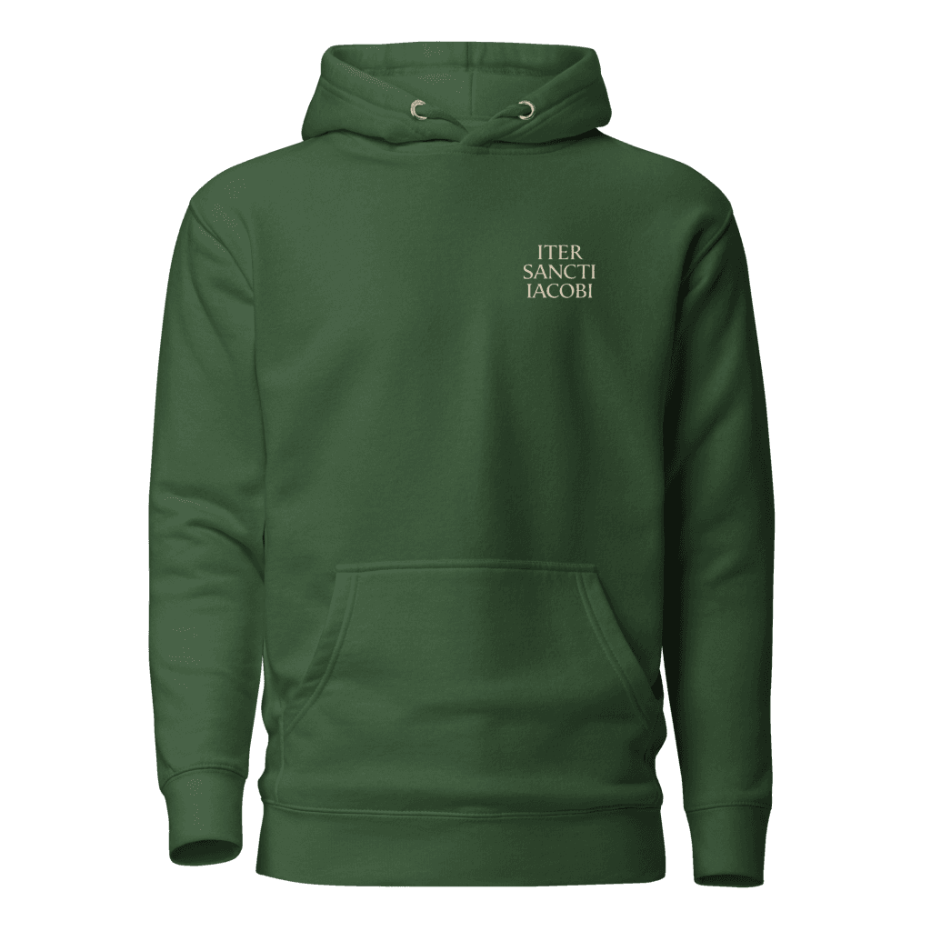 Iter Sancti Iacobi | Small Light | Unisex Hoodie