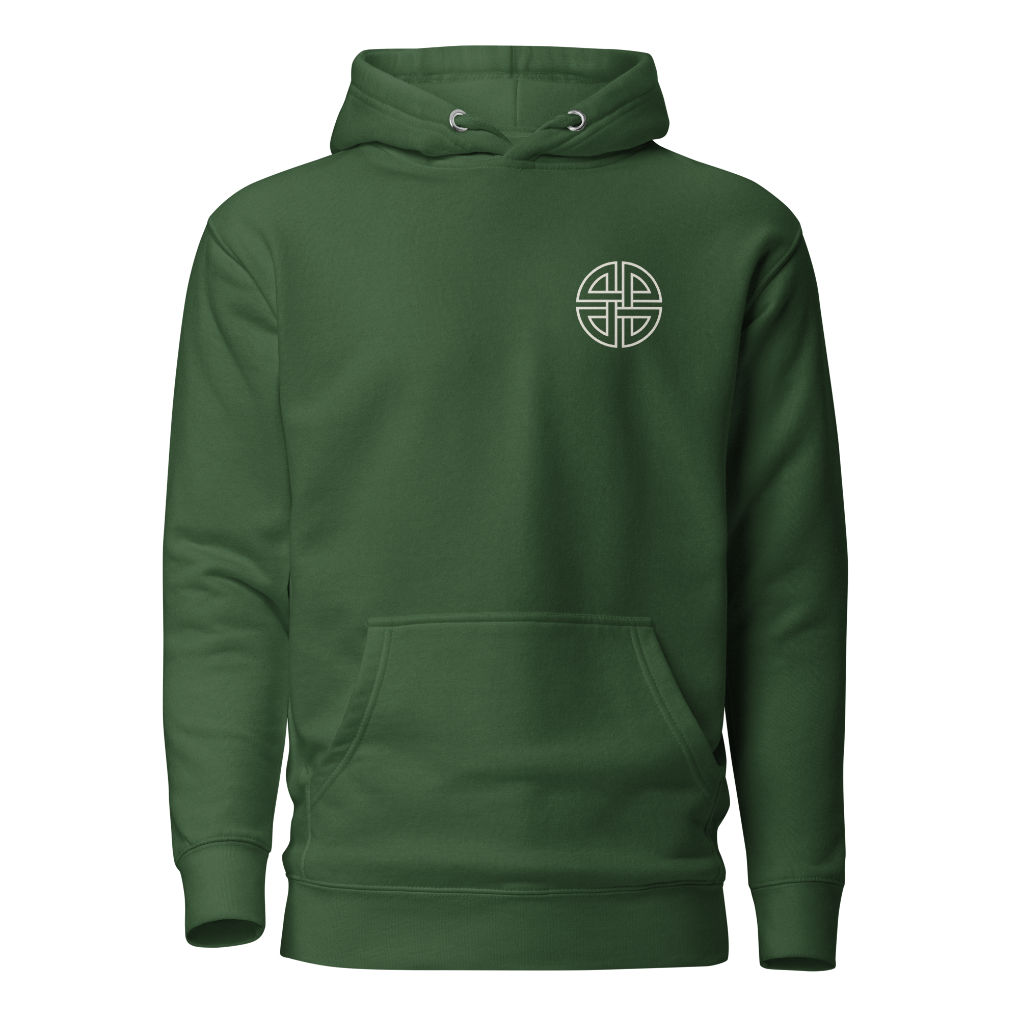 Shield Knot | Small Light | Unisex Hoodie - Image 7
