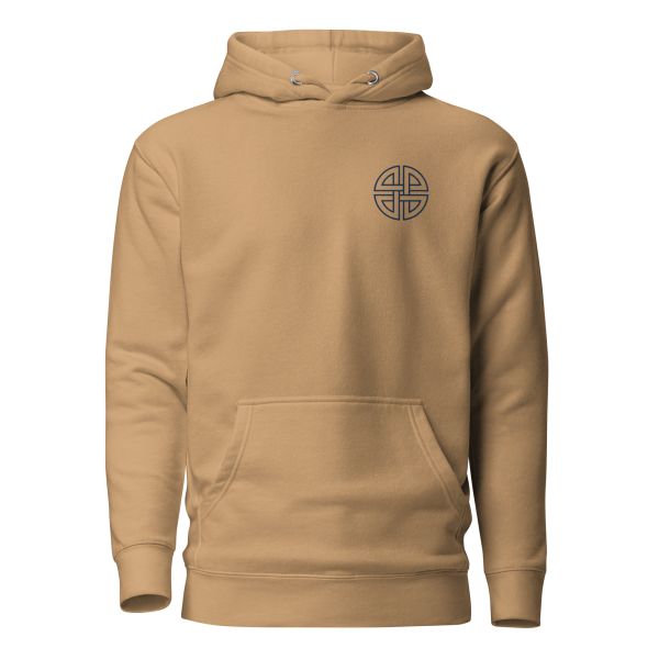 Shield Knot | Small Dark | Unisex Hoodie