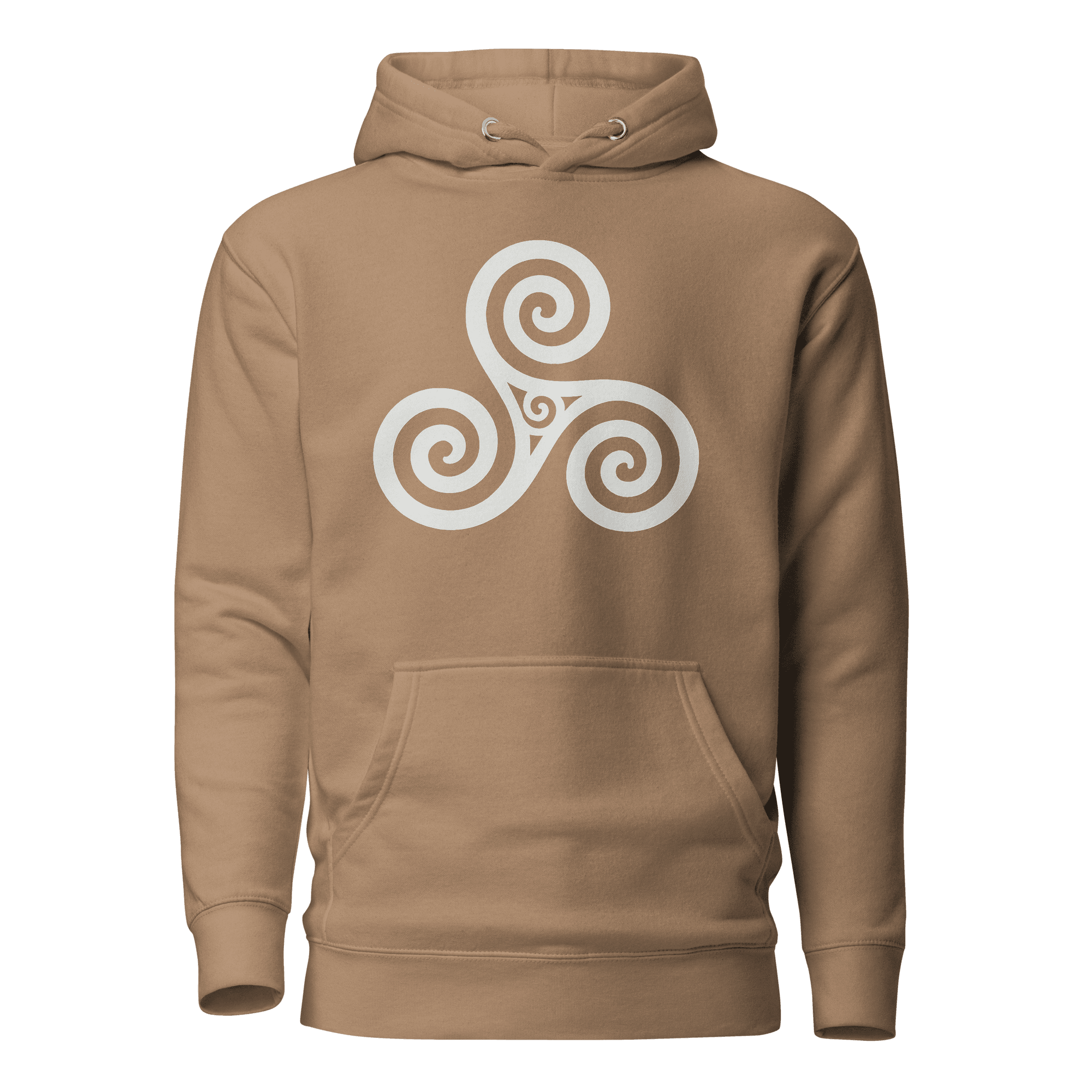 Trisquel Symbol | Galician Celtic Heritage | Light | Unisex Hoodie - Image 6