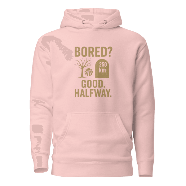 Bored? Good. Halfway. | Unisex Hoodie