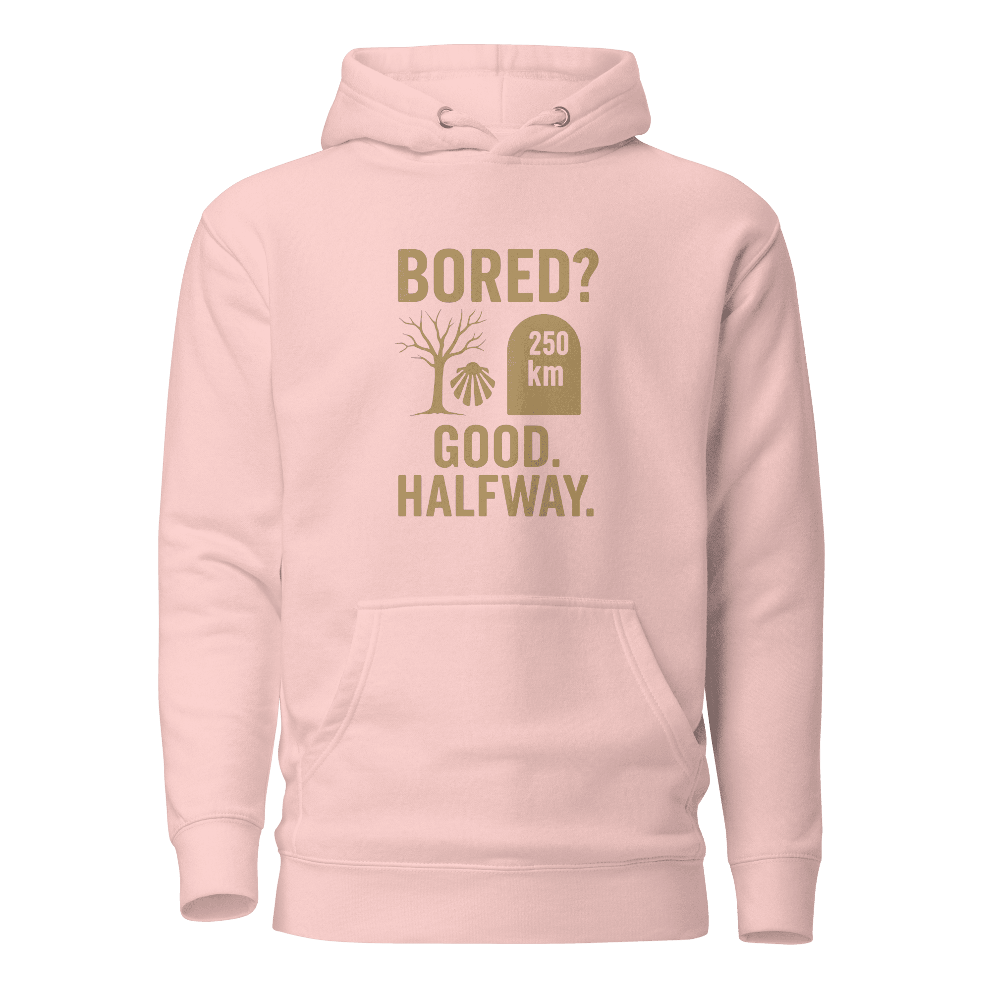 Bored? Good. Halfway. | Unisex Hoodie - Image 8
