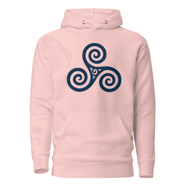 Trisquel Symbol | Galician Celtic Heritage | Unisex Hoodie