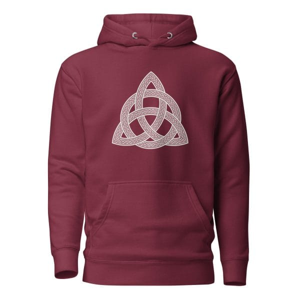 Trinity Knot | Irish Celtic Heritage | Light | Unisex Hoodie