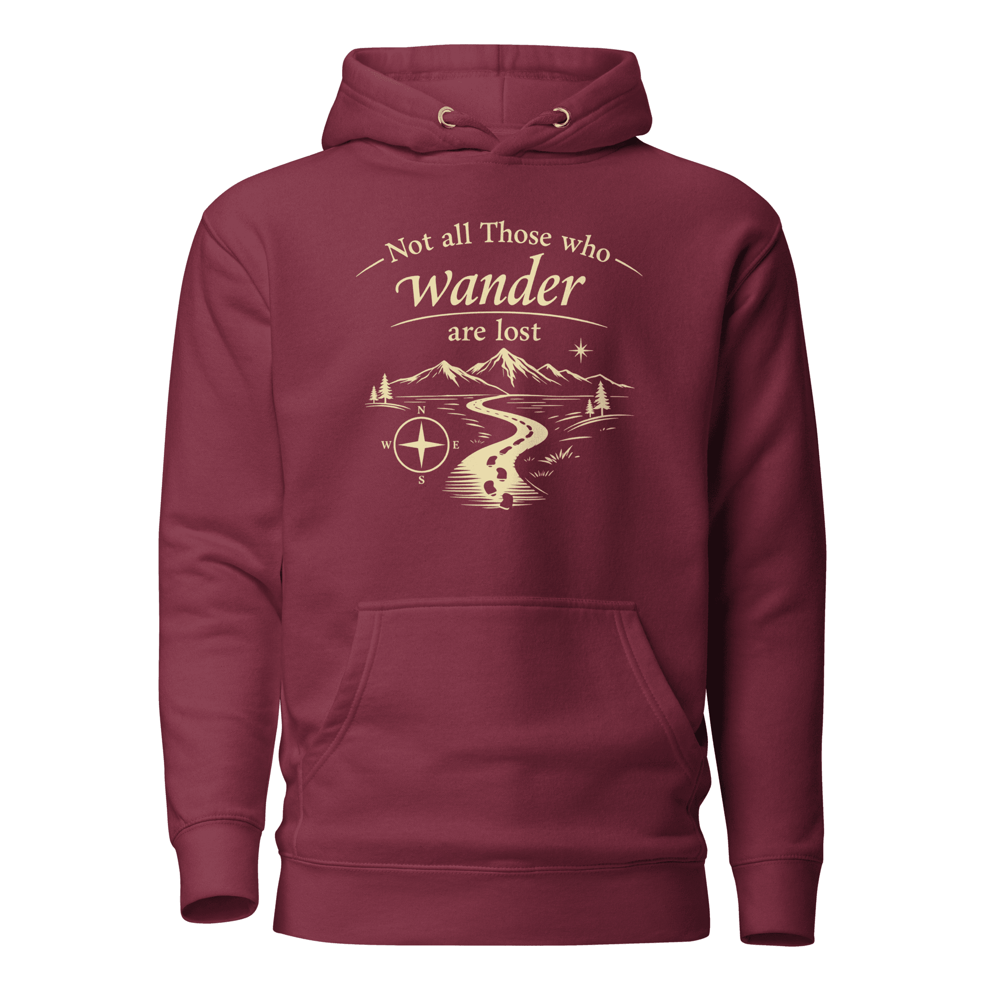 Not All Those Who Wander Are Lost | Unisex Hoodie - Image 4