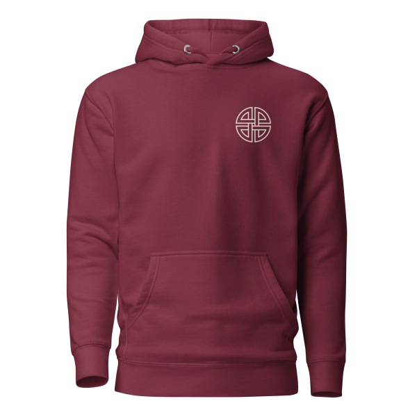 Shield Knot | Small Light | Unisex Hoodie