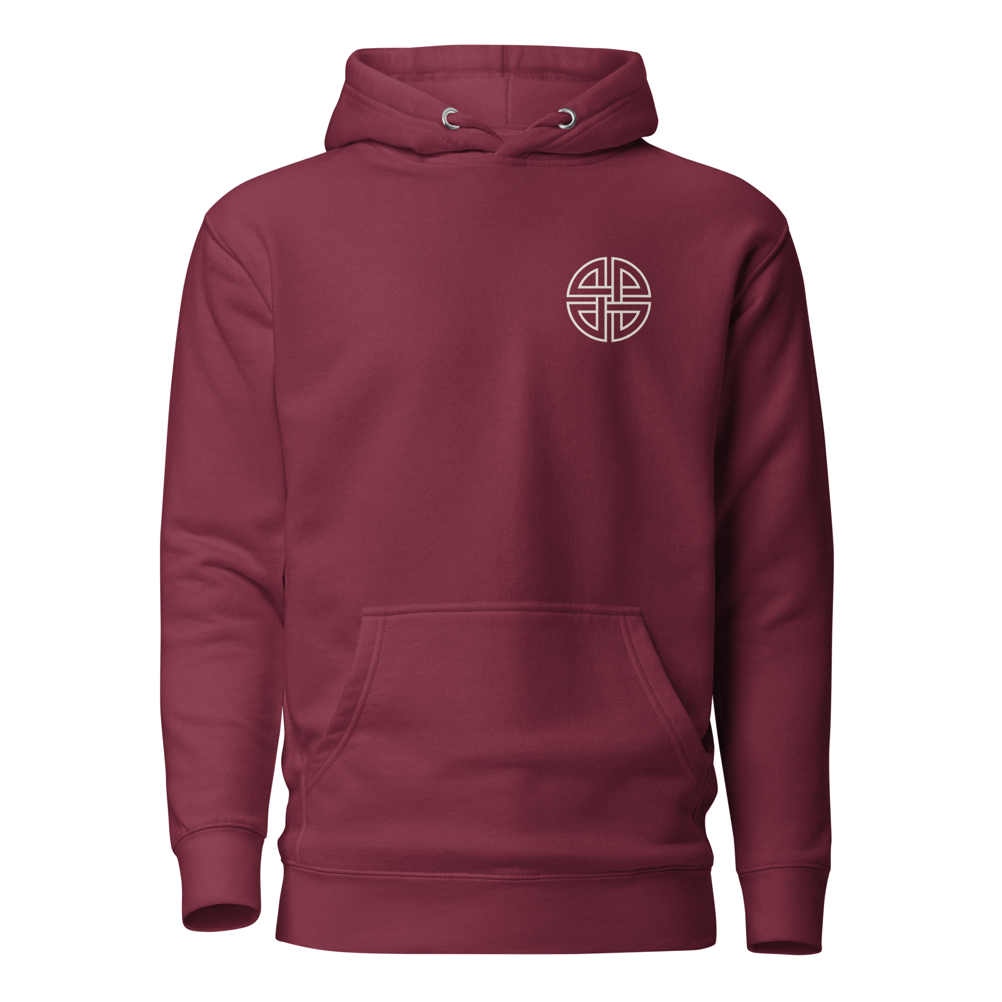 Shield Knot | Small Light | Unisex Hoodie - Image 4