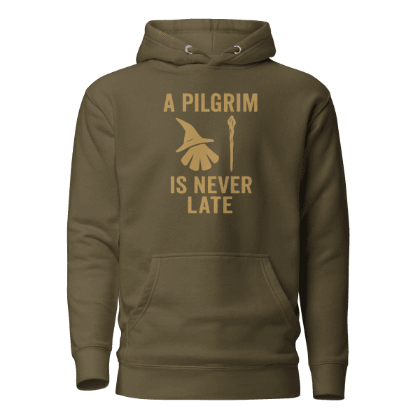 A Pilgrim Is Never Late | Unisex Hoodie