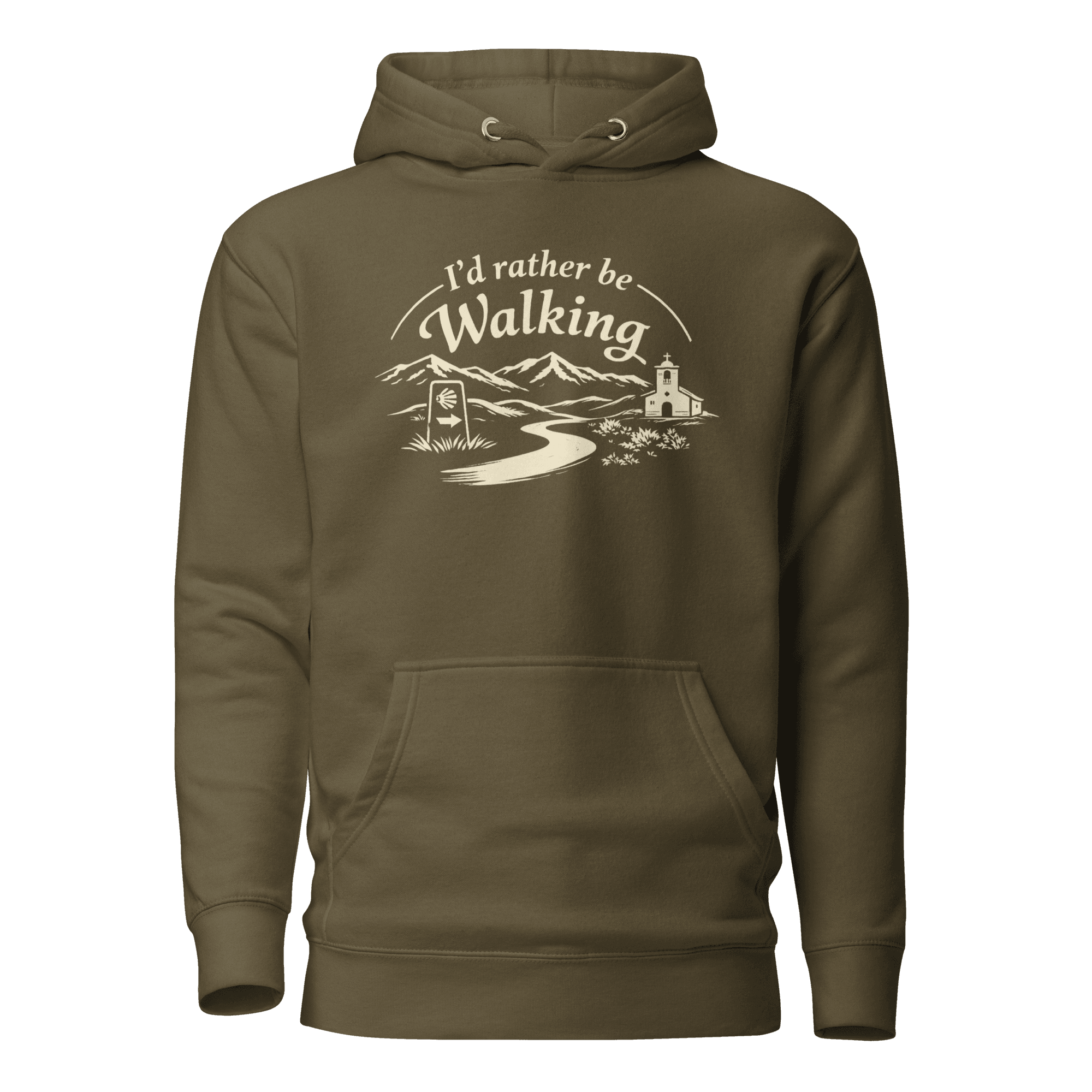 I’d rather be Walking | Unisex Hoodie - Image 6