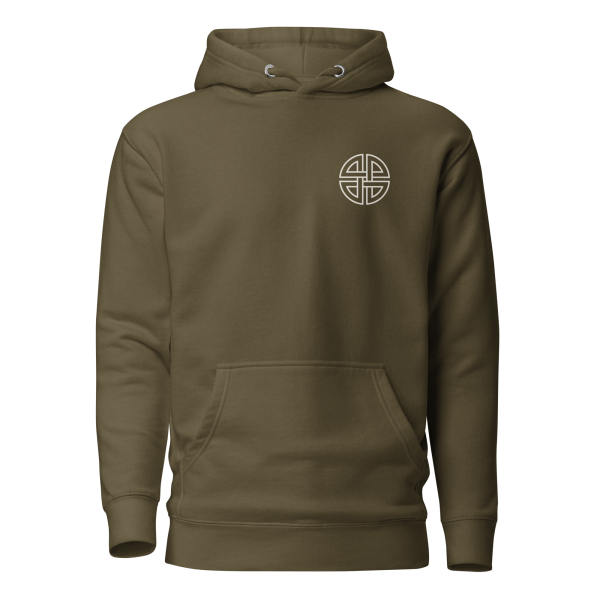 Shield Knot | Small Light | Unisex Hoodie