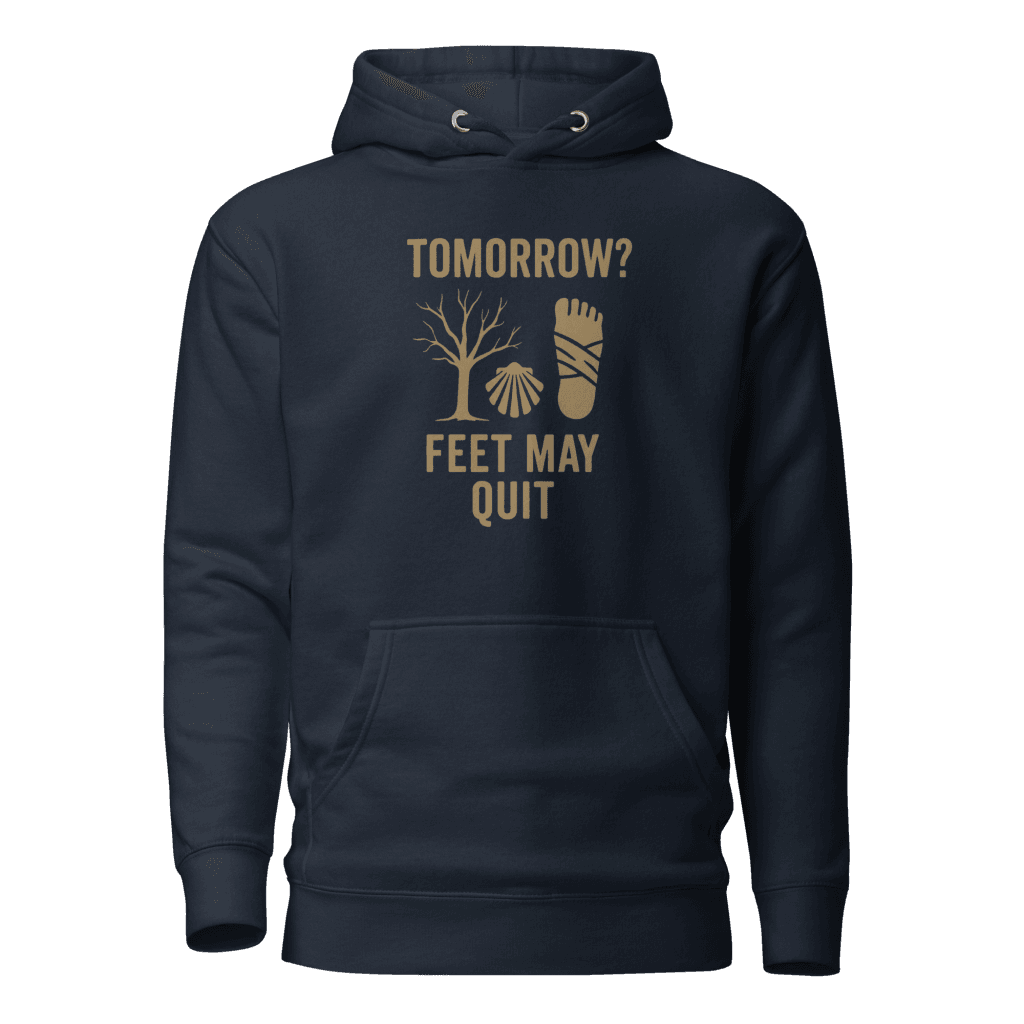Camino de Sanntiago Hoodie | Tomorrow? | Fun Design