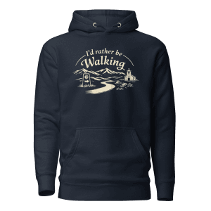 I’d rather be Walking | Unisex Hoodie