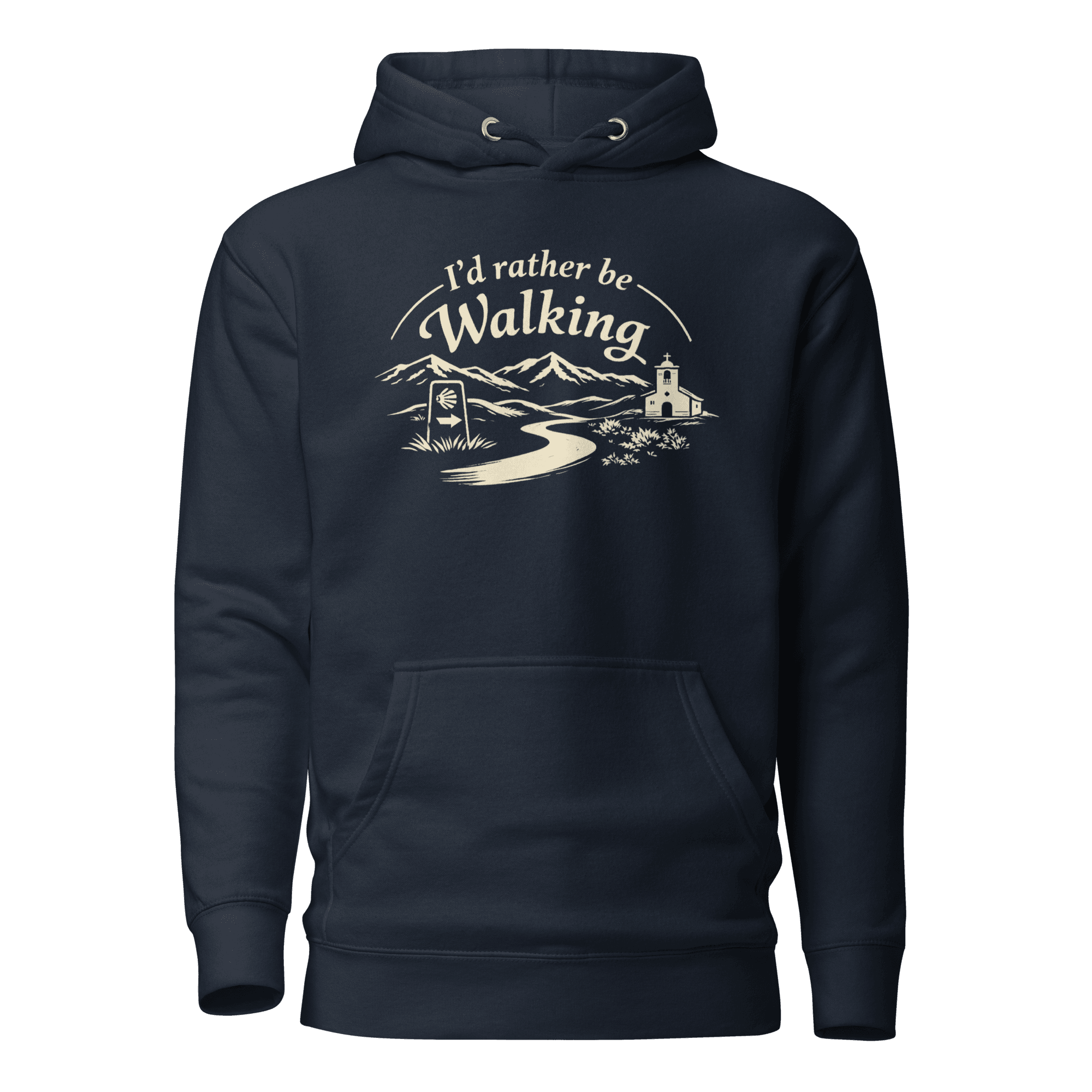 I’d rather be Walking | Unisex Hoodie - Image 1