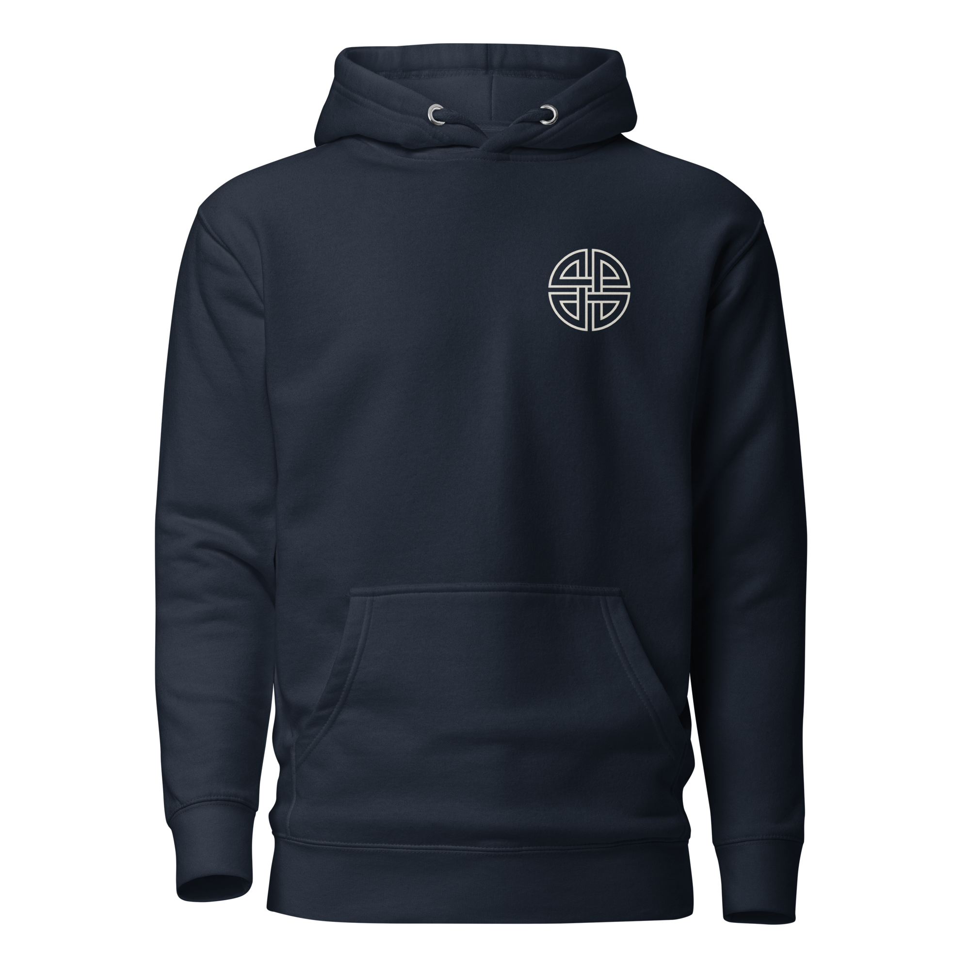 Shield Knot | Small Light | Unisex Hoodie - Image 3