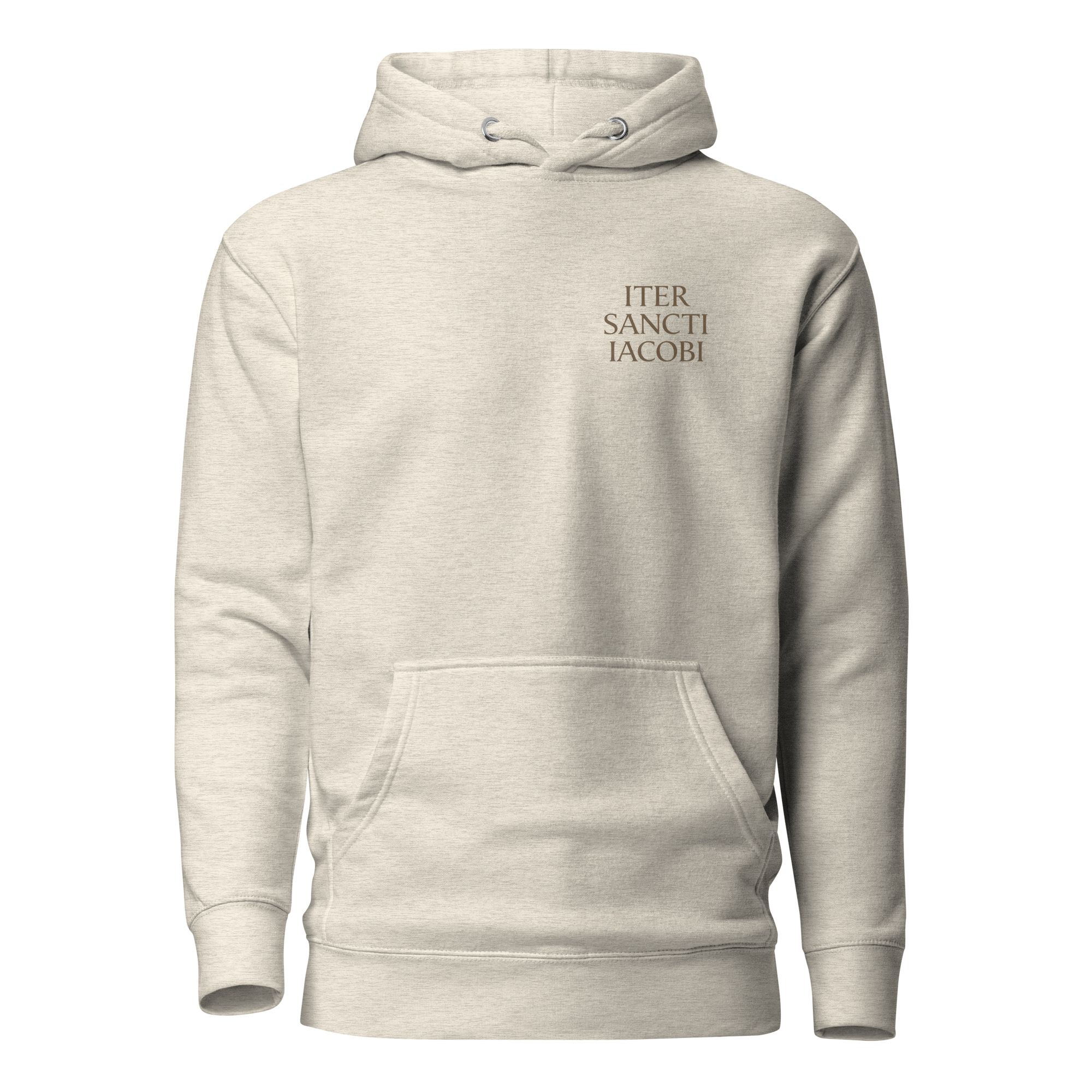 Iter Sancti Iacobi | Small Dark | Unisex Hoodie - Image 1