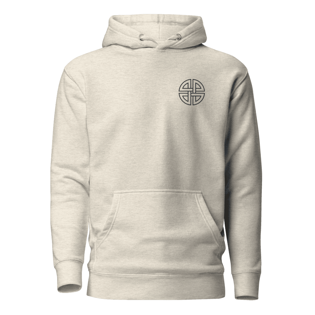 Shield Knot | Small Dark | Unisex Hoodie