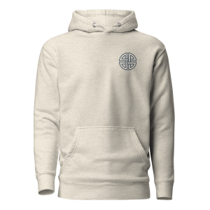 Shield Knot | Small Dark | Unisex Hoodie