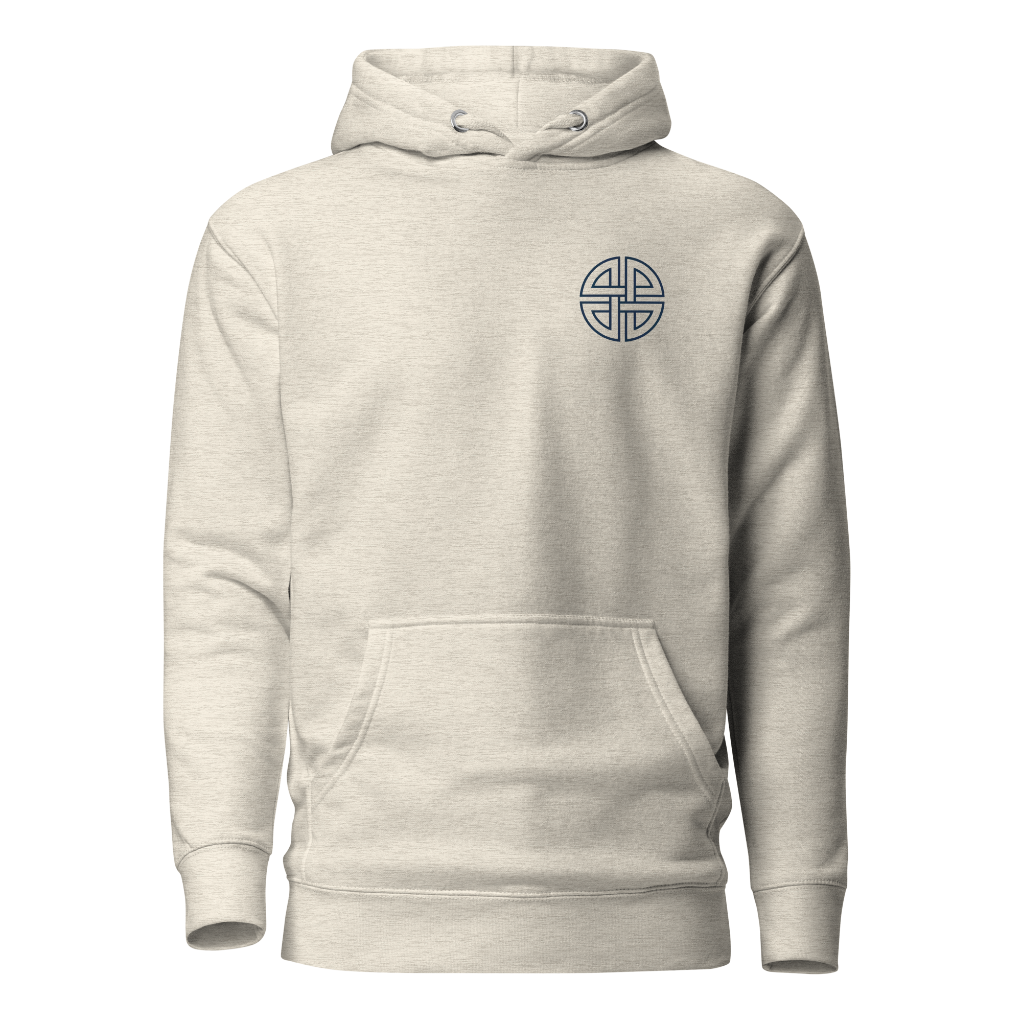 Shield Knot | Small Dark | Unisex Hoodie - Image 1