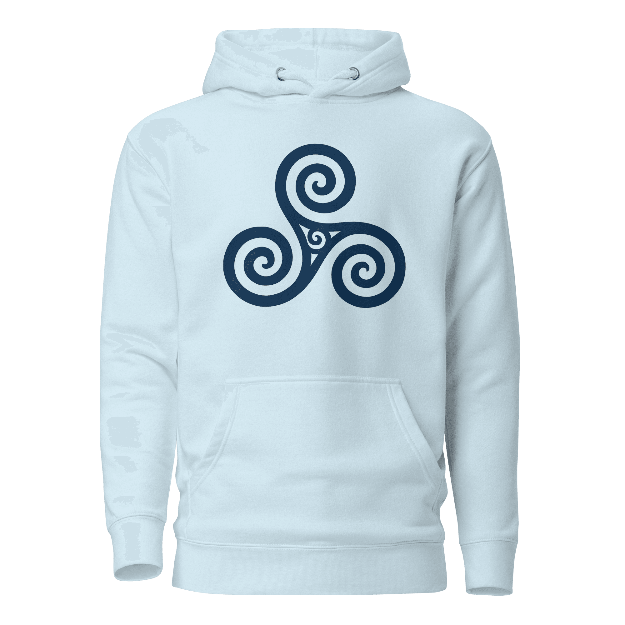 Trisquel Symbol | Galician Celtic Heritage | Unisex Hoodie - Image 8