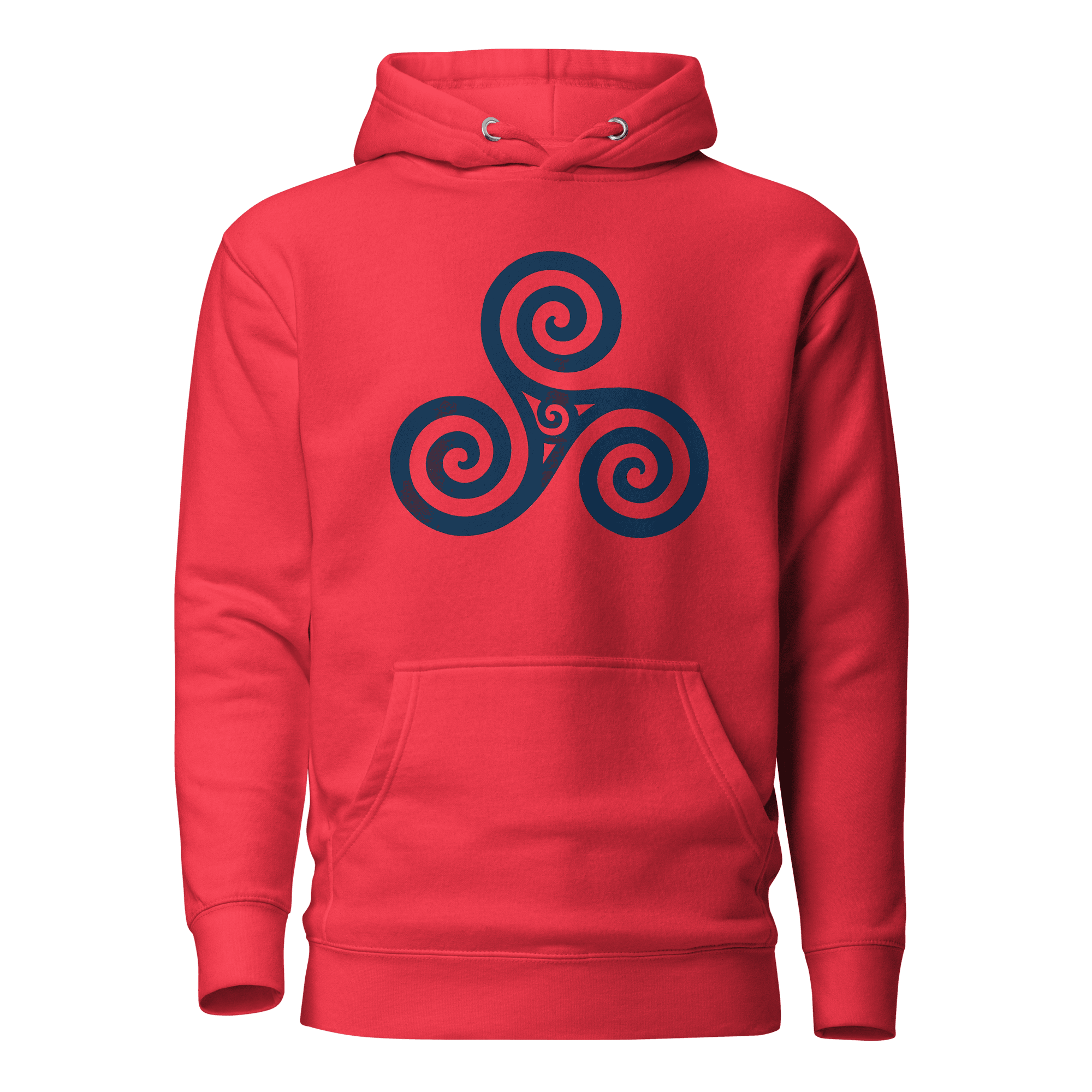 Trisquel Symbol | Galician Celtic Heritage | Unisex Hoodie - Image 2
