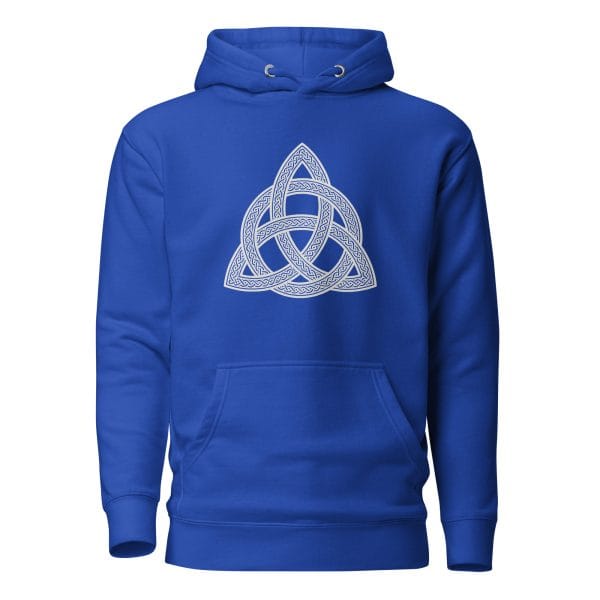 Trinity Knot | Irish Celtic Heritage | Light | Unisex Hoodie