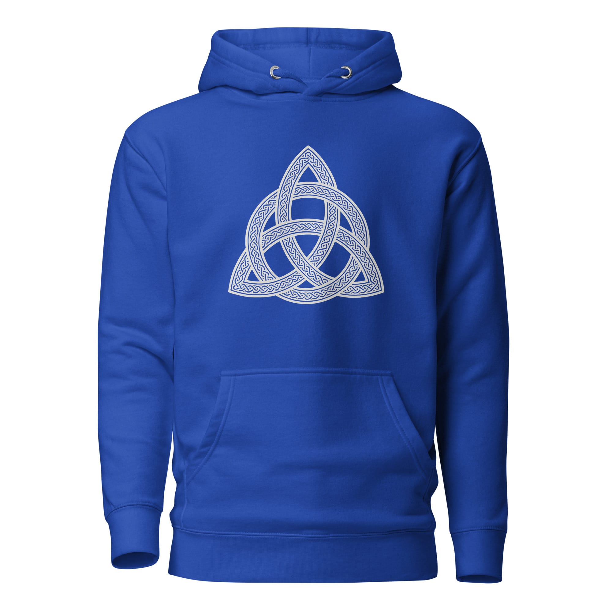 Trinity Knot | Irish Celtic Heritage | Light | Unisex Hoodie - Image 5