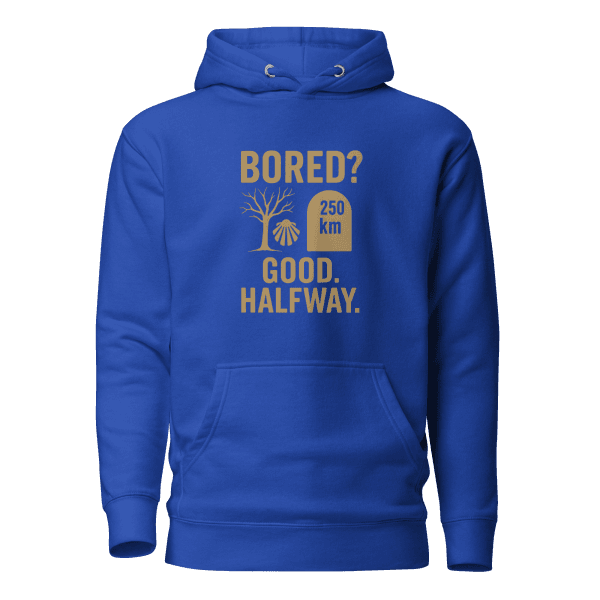 Bored? Good. Halfway. | Unisex Hoodie
