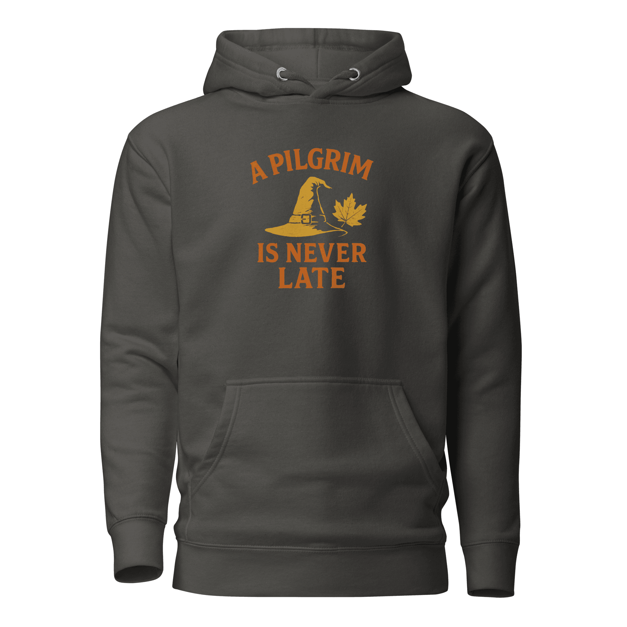 A Pilgrim is Never Late | Thanksgiving | Unisex Hoodie - Image 5