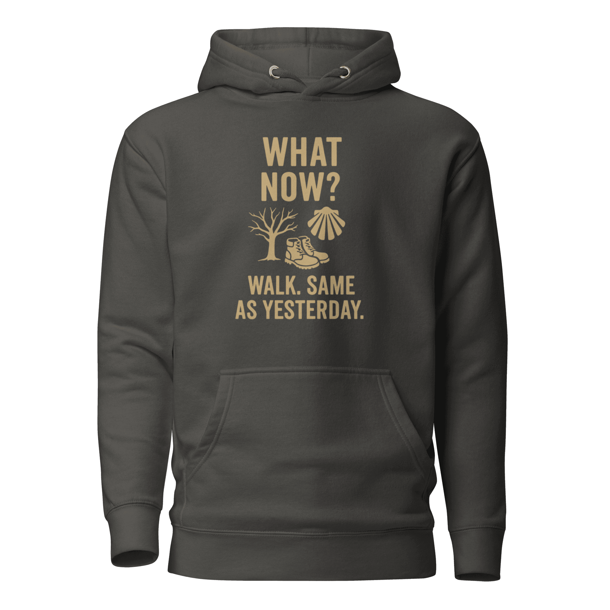 What Now? Walk, Same as Yesterday | Unisex Hoodie - Image 4