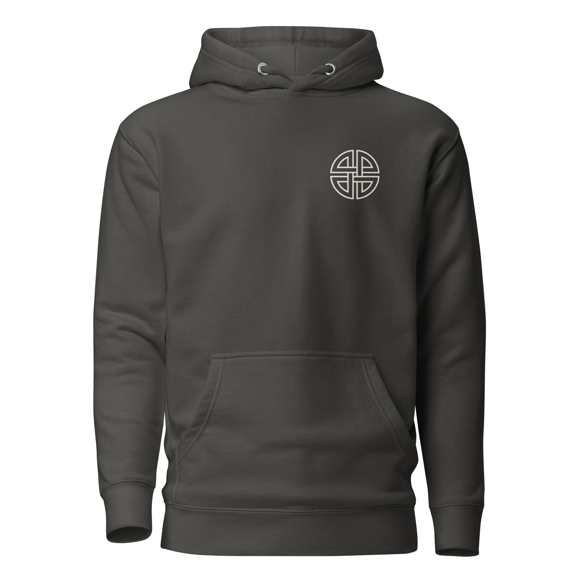 Shield Knot | Small Light | Unisex Hoodie - Image 5
