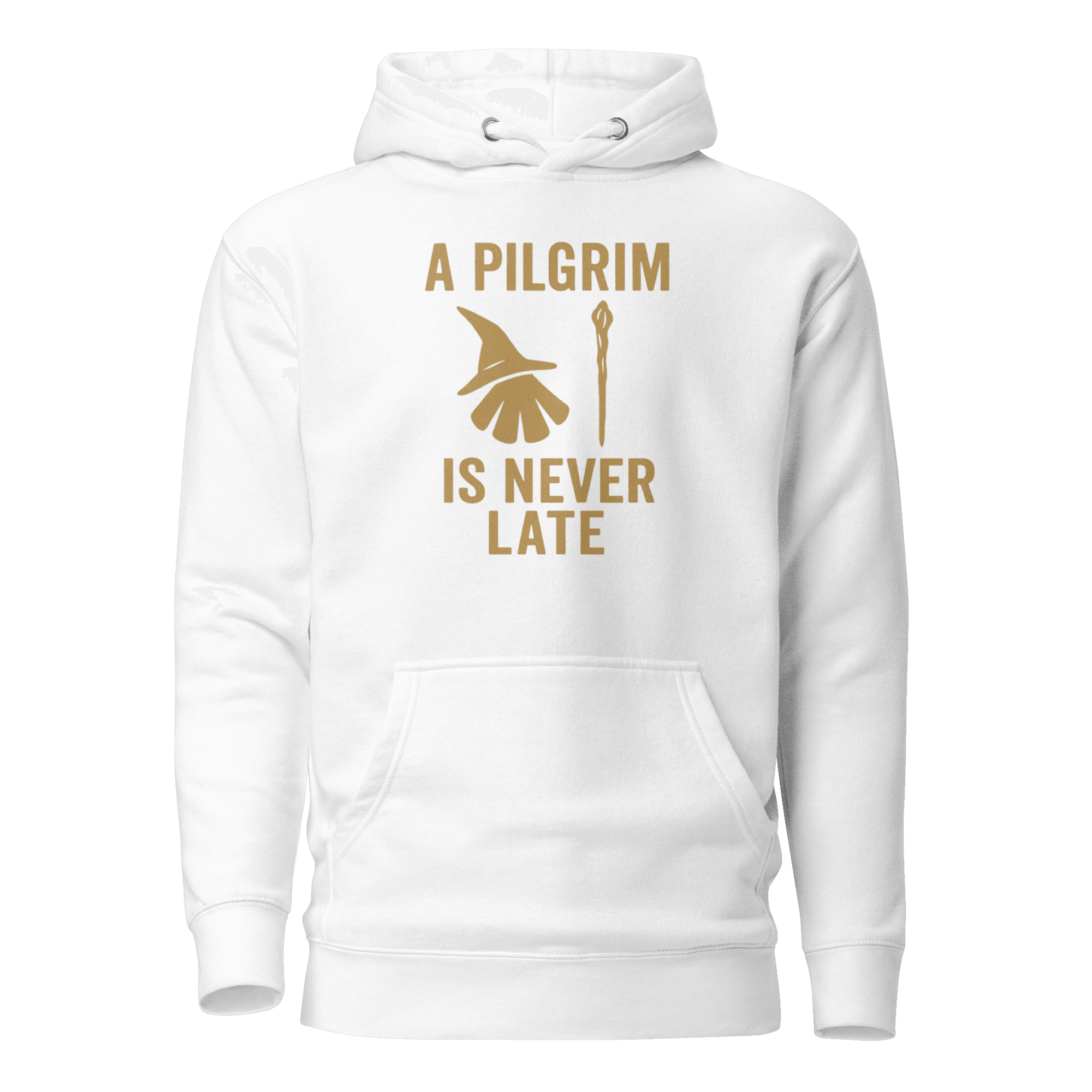 A Pilgrim Is Never Late | Unisex Hoodie - Image 5