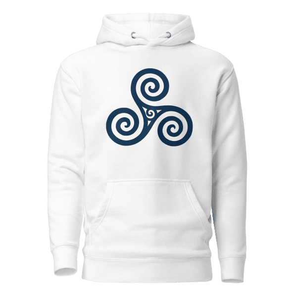 Trisquel Symbol | Galician Celtic Heritage | Unisex Hoodie