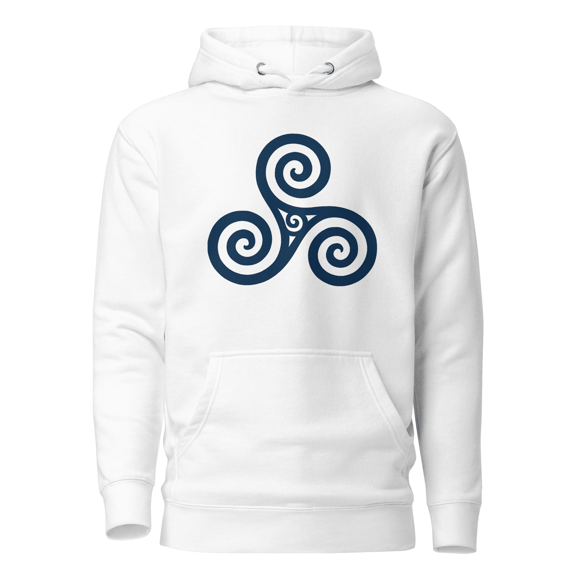 Trisquel Symbol | Galician Celtic Heritage | Unisex Hoodie - Image 7