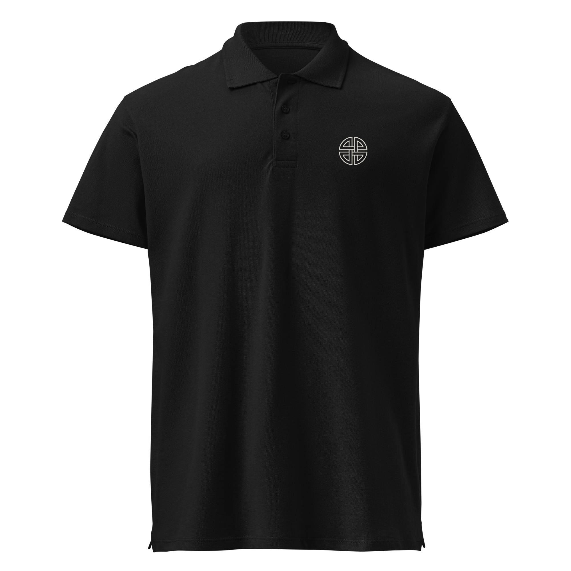 Shield Knot | Light | Unisex Polo Shirt - Image 1