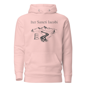 Iter Sancti Iacobi | Landscape | Charcoal Grey | Unisex Hoodie