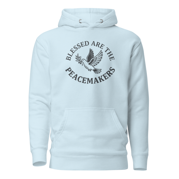 Blessed Are The Peacemakers | Charcoal Grey | Unisex Hoodie