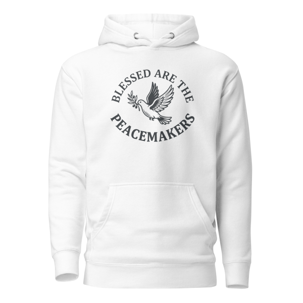 Blessed Are The Peacemakers | Charcoal Grey | Unisex Hoodie