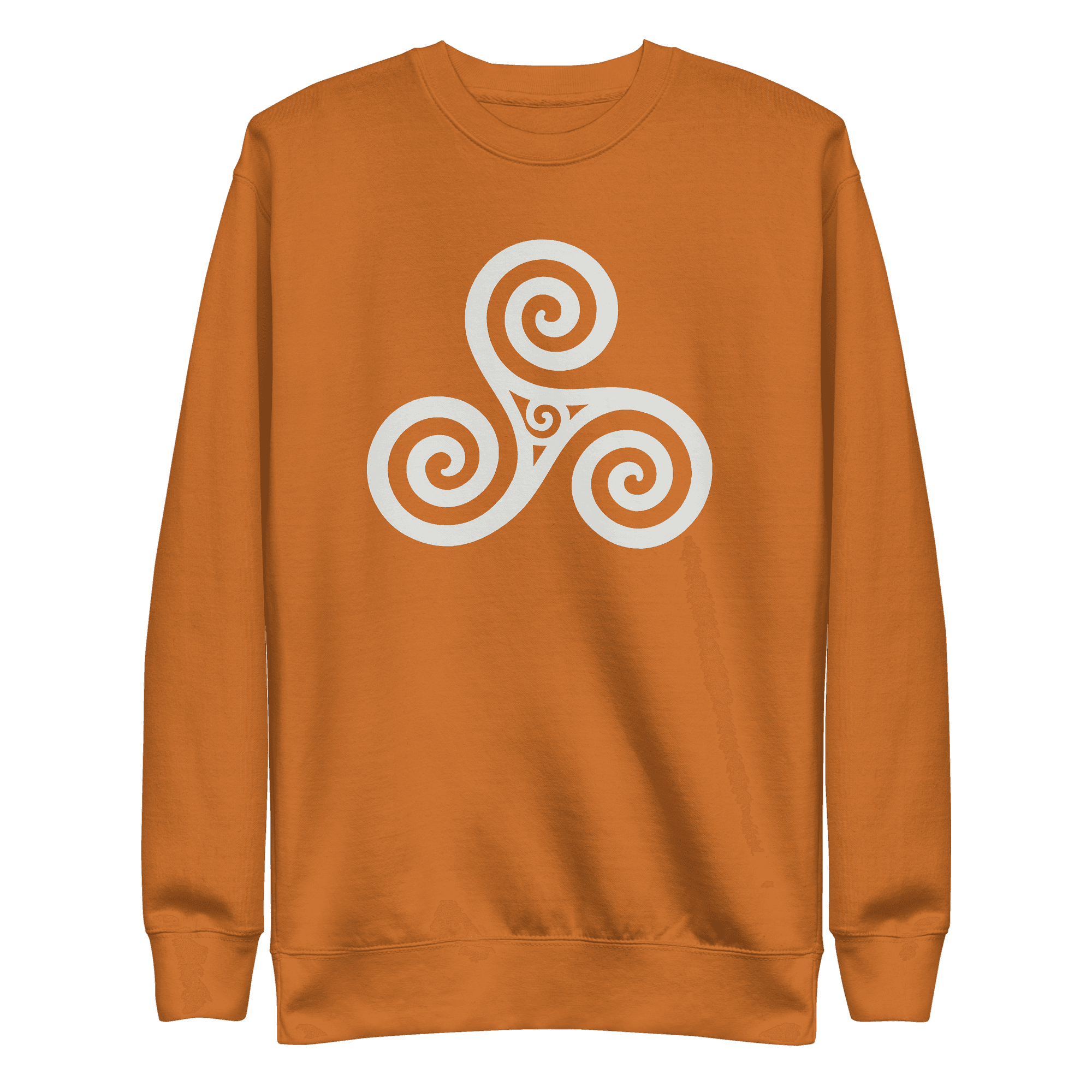 Trisquel Symbol | Galician Celtic Heritage | Light | Unisex Sweatshirt - Image 8