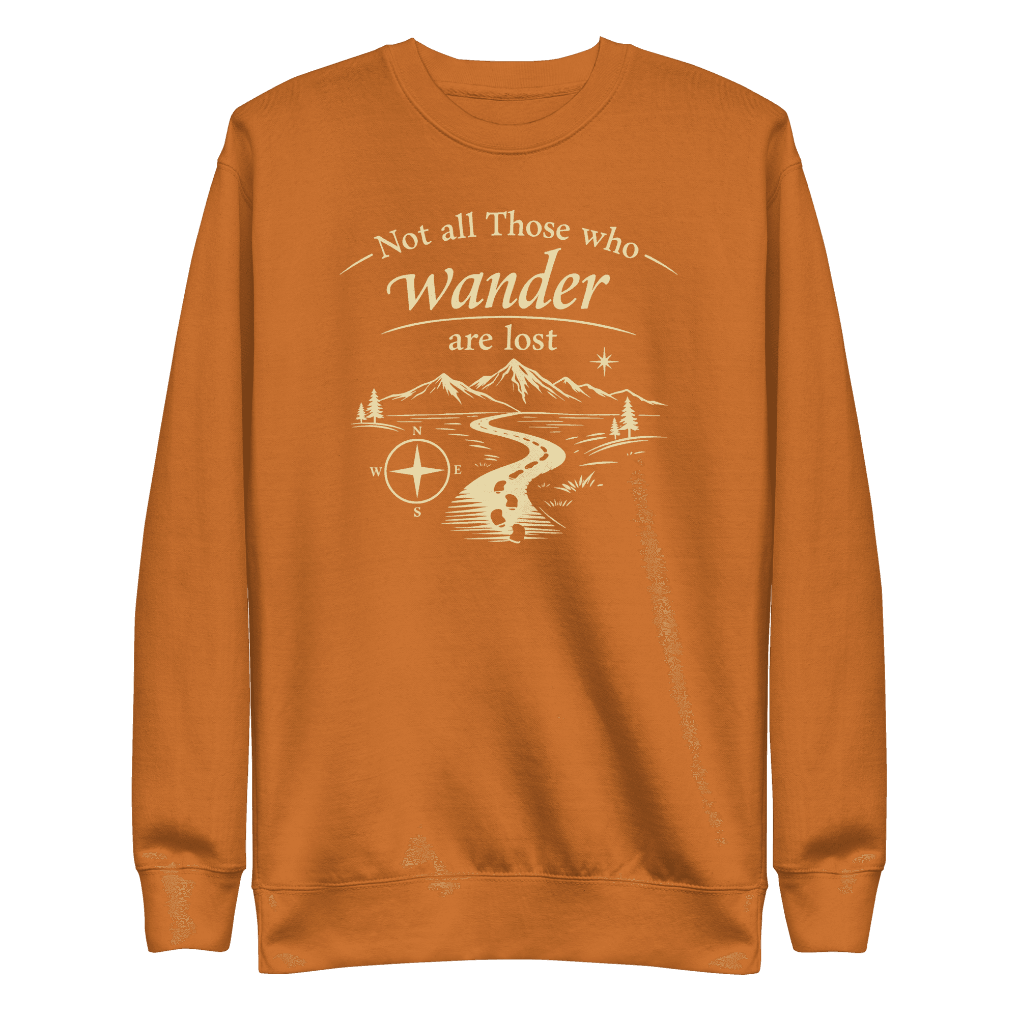 Not All Those Who Wander Are Lost | Unisex Sweatshirt - Image 7