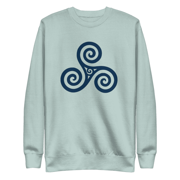 Trisquel Symbol | Galician Celtic Heritage | Unisex Sweatshirt