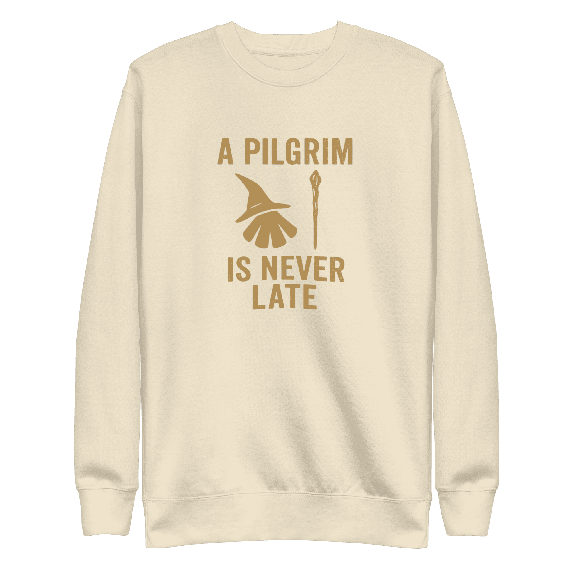 A Pilgrim Is Never Late | Unisex Sweatshirt - Image 8